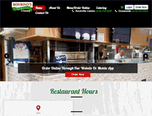 Tablet Screenshot of bonbinospizza.com